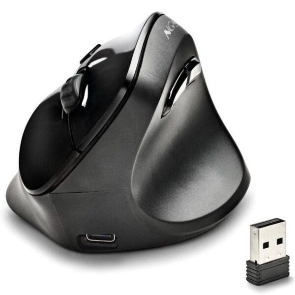 Ratón Vertical Inalámbrico NGS EVO Moksha/ Batería recargable/ Hasta 2400 DPI 8435430623178 EVOMOKSHA NGS-MOU EVOMOKSHA
