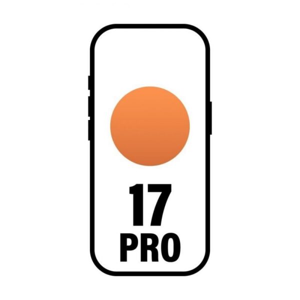 Smartphone Apple iPhone 17 Pro 256GB/ 6.3"/ 5G/ Naranja Cosmico 195950627367 MG8H4QL/A APL-IPHONE MG8H4QL/A