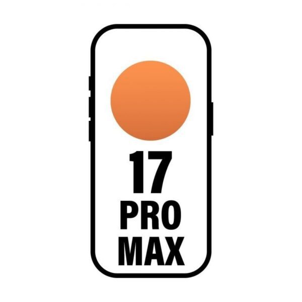 Smartphone Apple iPhone 17 Pro Max 256GB/ 6.9"/ 5G/ Naranja Cósmico 195950639018 MFYN4QL/A APL-IPHONE MFYN4QL/A