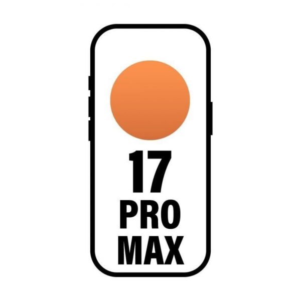 Smartphone Apple iPhone 17 Pro Max 512GB/ 6.9"/ 5G/ Naranja cósmico 195950639612 MFYT4QL/A APL-IPHONE MFYT4QL/A