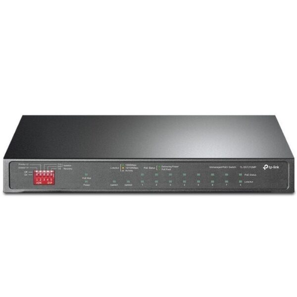 Switch TP-Link TL-SG1210MP 10 Puertos/ RJ-45 10/100/1000/ PoE+ 6935364052683 TL-SG1210MP TPL-SWITCH TL-SG1210MP