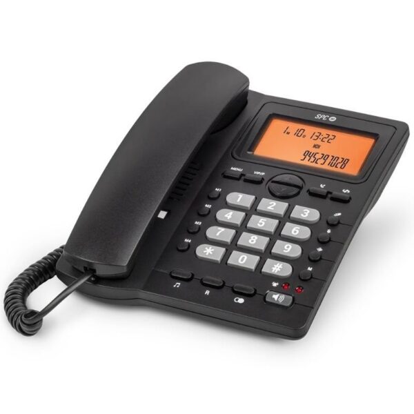 Teléfono SPC Office ID 2 3612N/ Negro 8436609914929 3612N SPC-TELF OFFICE ID 2 BK