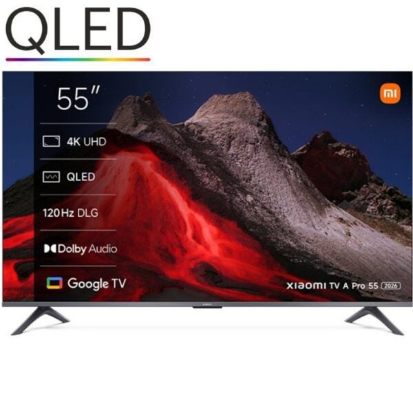 Televisor Xiaomi QLED TV A Pro 55 2026 55"/ Ultra HD 4K/ Smart TV/ WiFi 6941948705722 ELA5974EU XIA-TV A PRO 55 2026