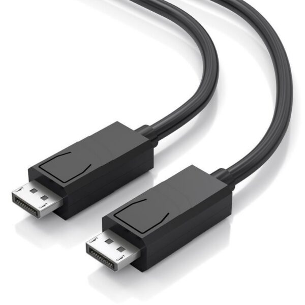 Cable DisplayPort 1.4 CCS 8K Aisens A149-1019/ DisplayPort Macho - DisplayPort Macho/ 2m/ Negro 8435739904862 A149-1019 AIS-CAB A149-1019